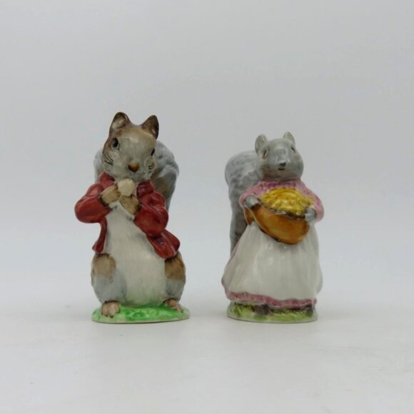 Beatrix Potter Timmy & Goody Tiptoes Figurines Beswick England Vintage - Picture 6 of 10